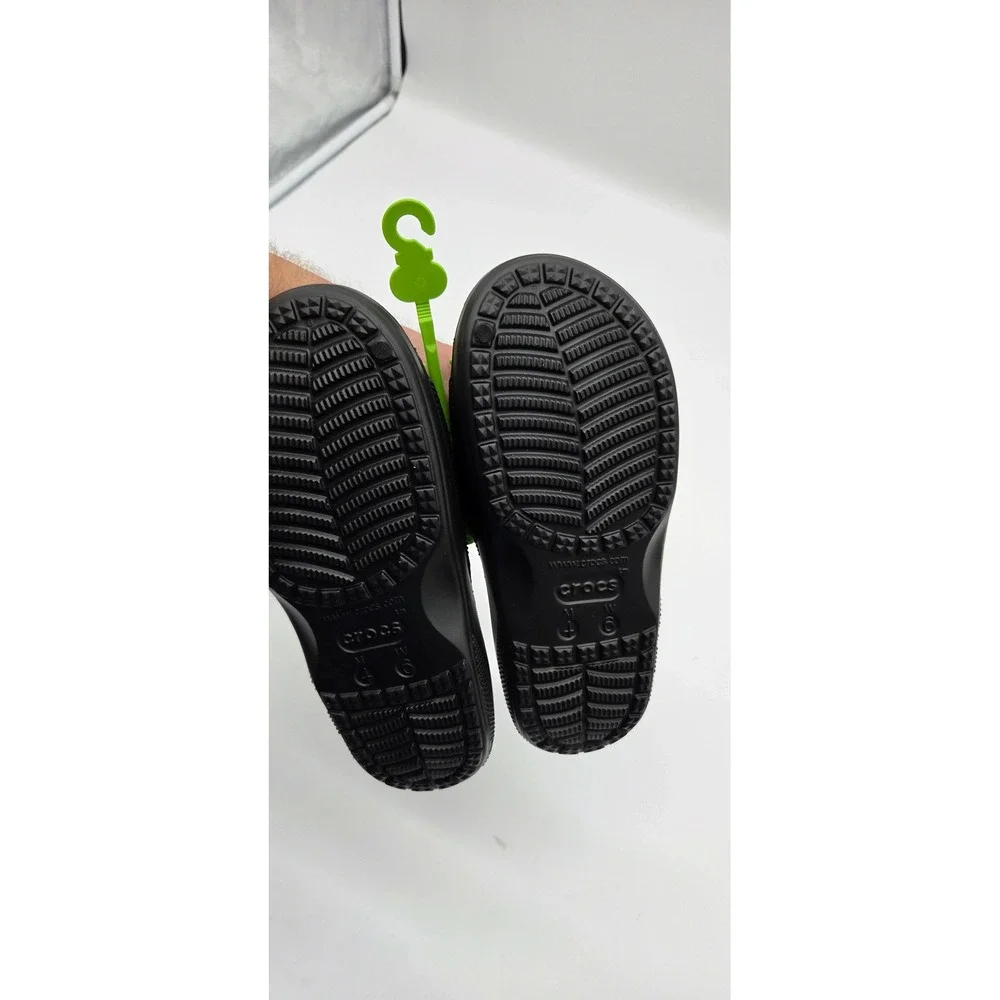 Crocs Baya II Slide Black Unisex Sandals Mens 4 Womens 6 208215-001 NEW